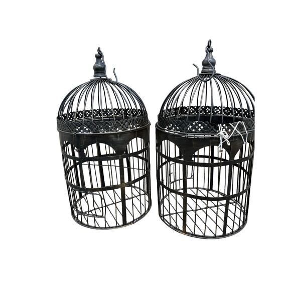 Iron Bird Cage for Wedding Decor and Flower Cage Decor Perfect Props for Hanging - Picture 1 of 7
